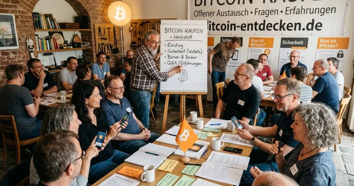 Deep Dive statt Infotainment: Die neuen Bitcoin-Workshops in der Wetterau